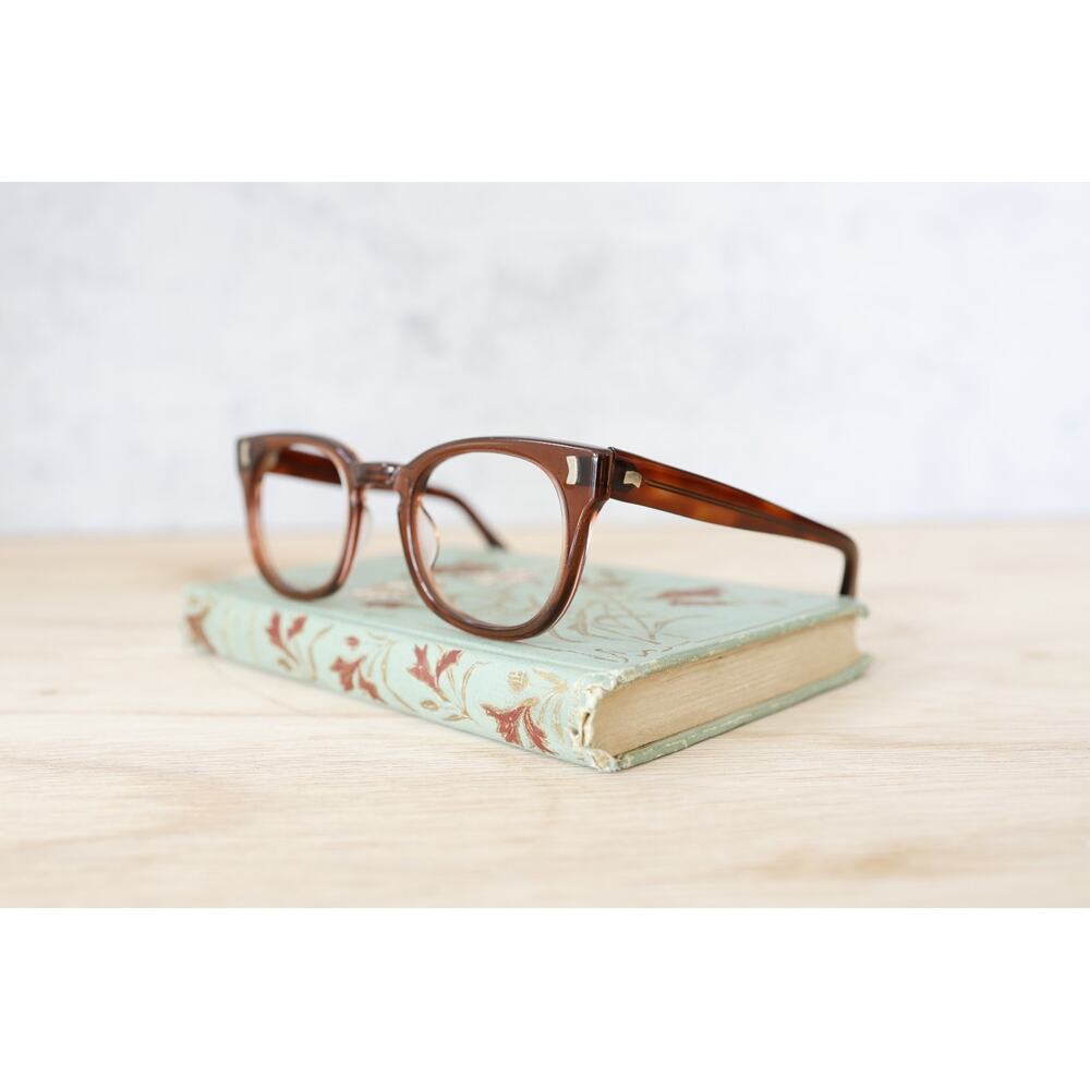 Liberty Optical Vintage Safety Eyeglasses USA 50-24 NOS Grandpa Retro Old Money